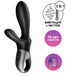 Анальный вибратор с нагревом и стимулятором промежности Satisfyer Heat Climax +, черный