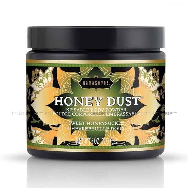 Ароматная пудра для тела KamaSutra Honey Dust Body Powder сладкая жимолость, 170 г