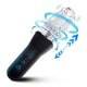 Фрикционный вибромастурбатор с ротацией Secwell SW21001, черный