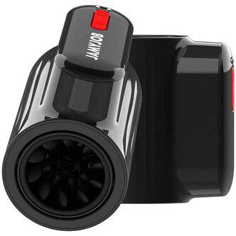 Фрикционный мастурбатор с ротацией JamyJob Vortex, чёрный