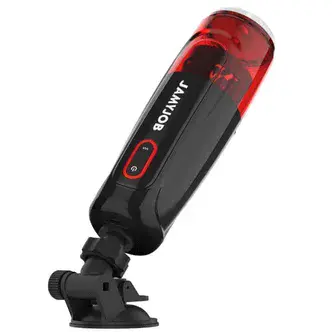 Фрикционный мастурбатор с ротацией JamyJob Storm, чёрный