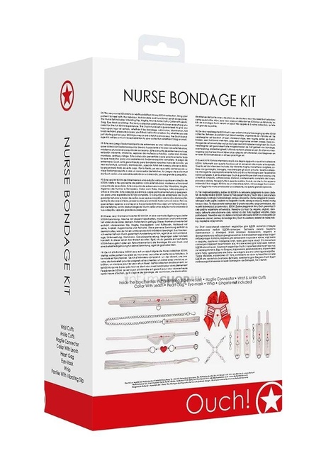 BDSM-комплект Shots Ouch! Nurse Pleasure Kit от IntimShop