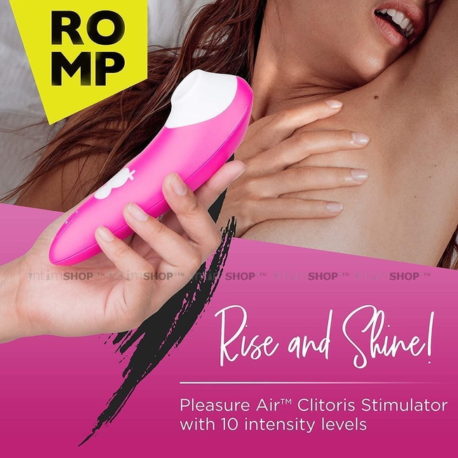 Клиторальный стимулятор Romp Shine, розовый от IntimShop