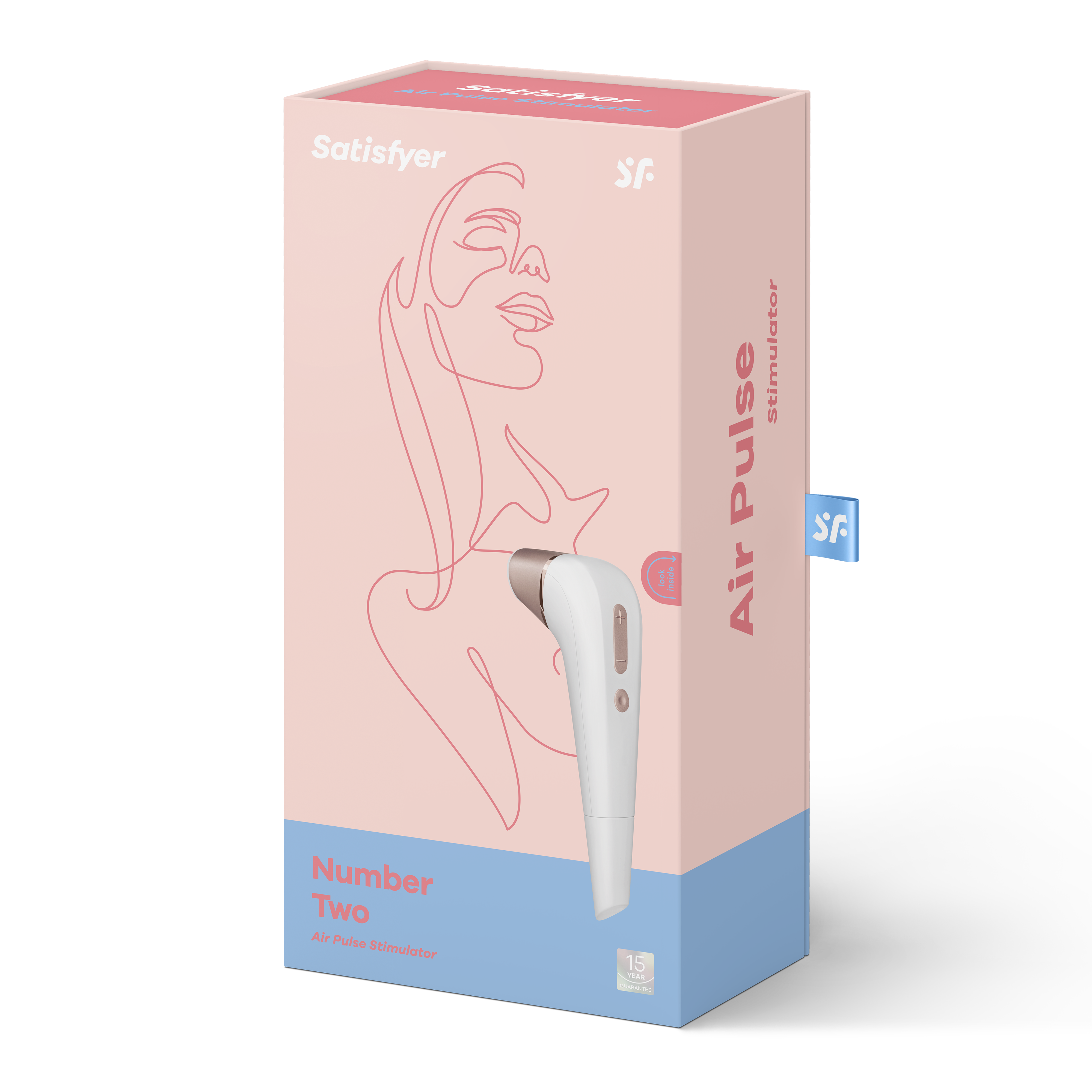 Вакуумный стимулятор клитора Satisfyer 2, белый