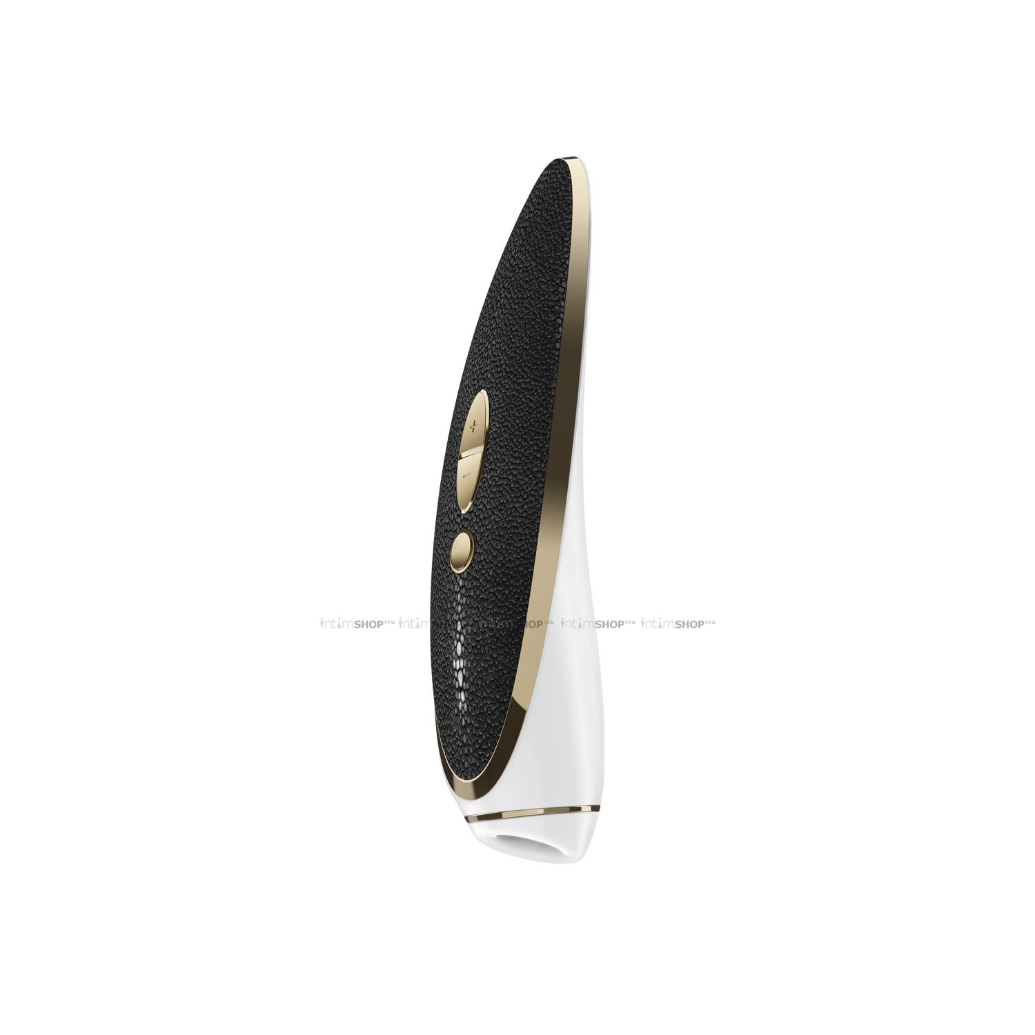 Вакуумный стимулятор клитора с вибрацией Satisfyer Haute Couture Luxury с вибрацией, черный