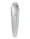 Вакуумный стимулятор клитора с вибрацией Satisfyer Luxury High Fashion, серебристый