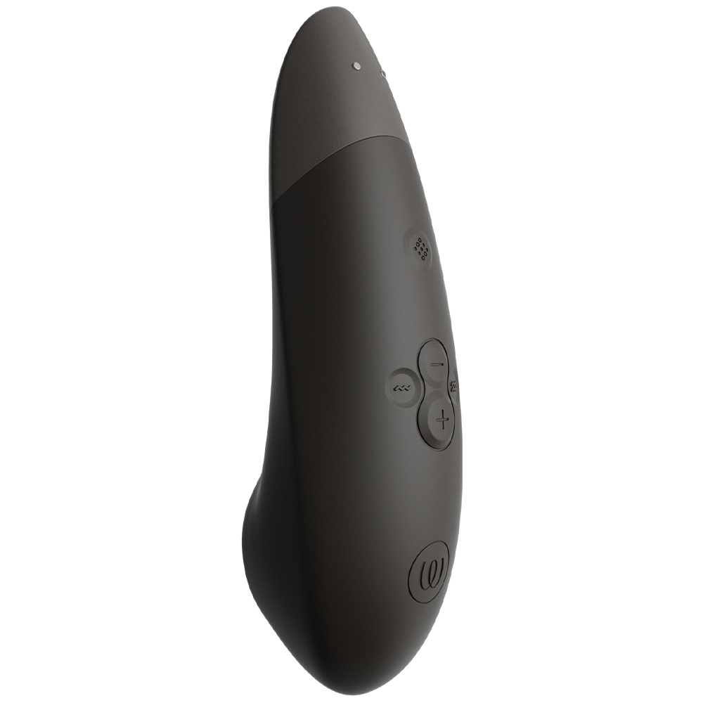 Вакуумный стимулятор клитора с вибрацией Womanizer Enhance, чёрный