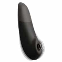 Вакуумный стимулятор клитора с вибрацией Womanizer Enhance, чёрный