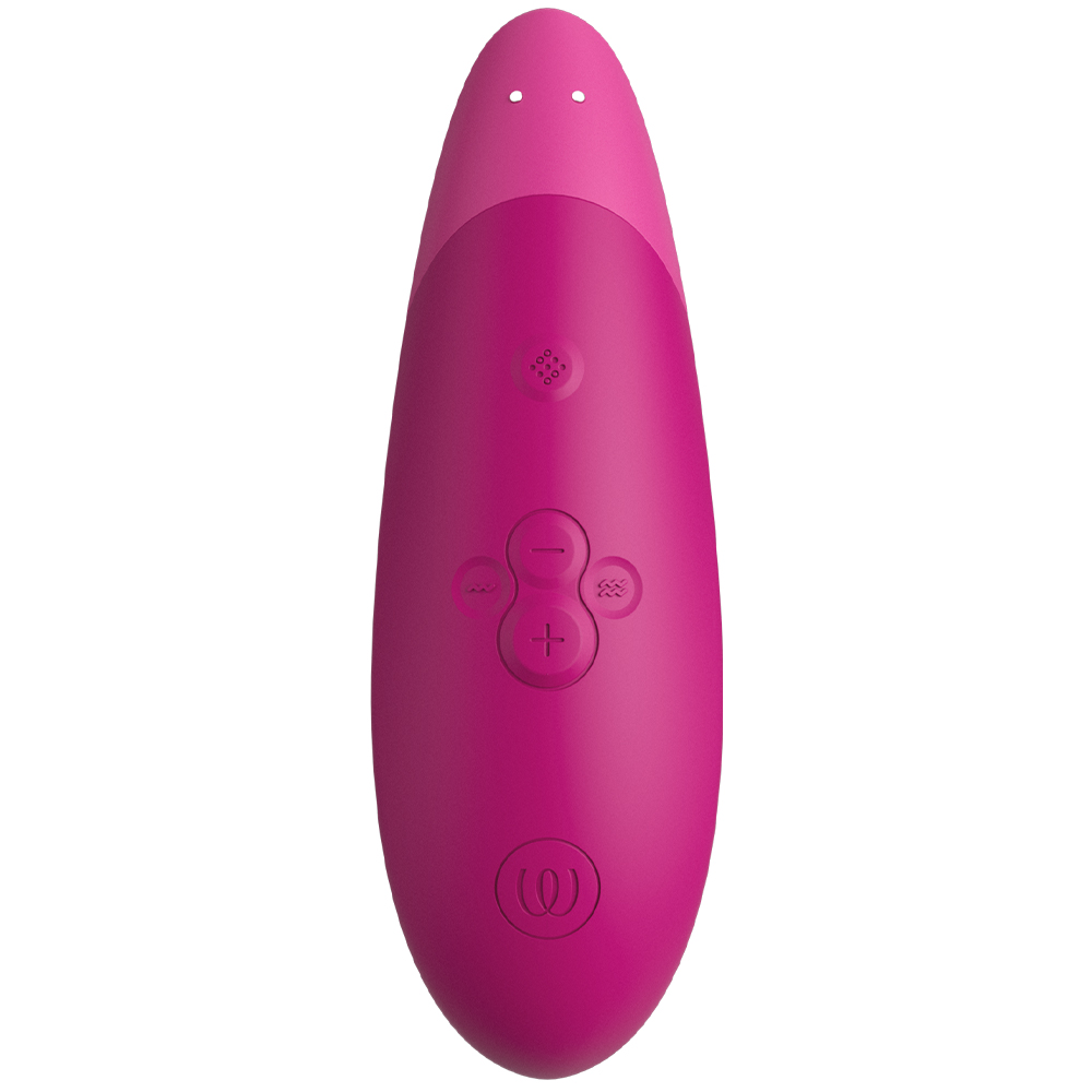 Вакуумный стимулятор клитора с вибрацией Womanizer Enhance, розовый