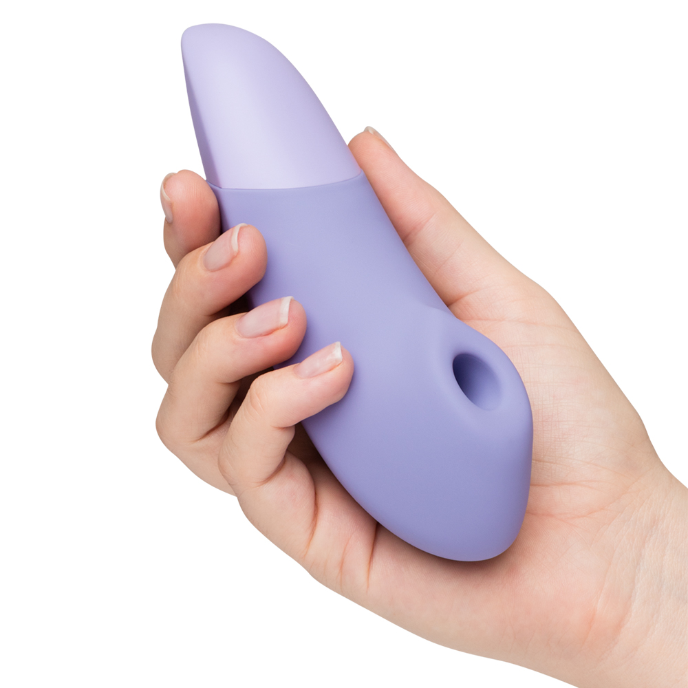 Вакуумный стимулятор клитора с вибрацией Womanizer Enhance, сиреневый