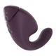 Вибратор с вакуумно-волновым стимулятором клитора Womanizer Next Duo, фиолетовый