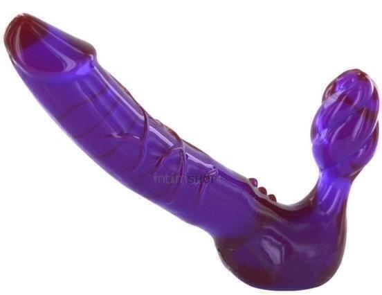 Безремневой страпон ToyJoy Bend Over Boyfrend, фиолетовый