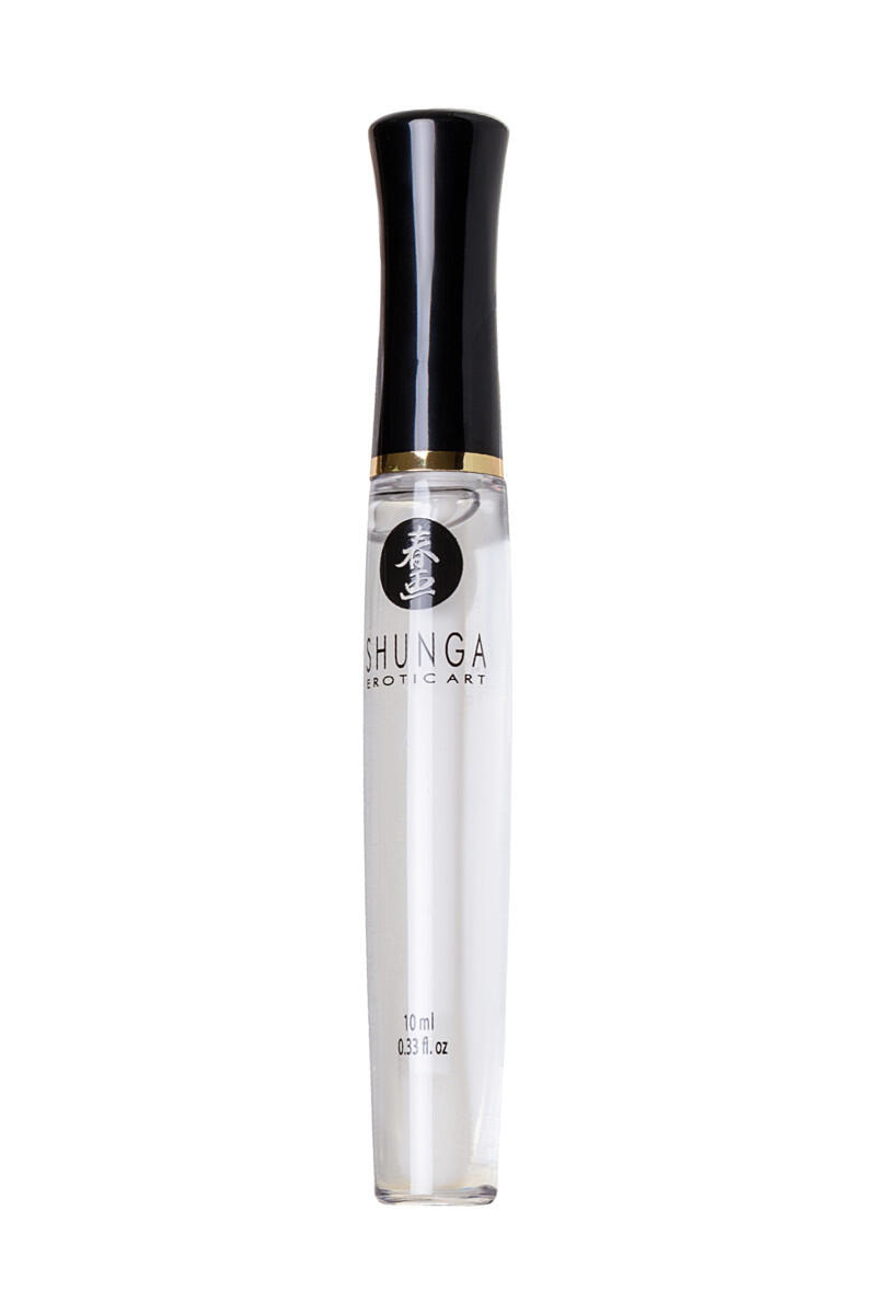 Блеск для губ 3 в 1 Shunga Oral Pleasure Gloss Кокос, 10 мл