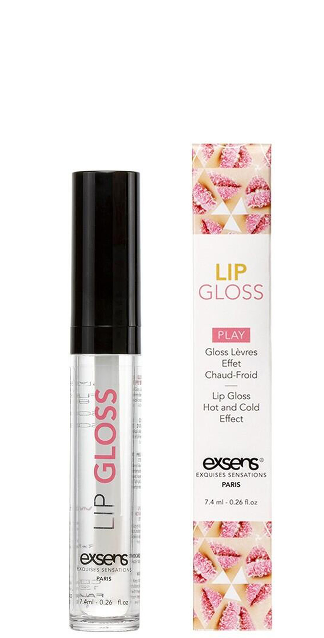 Блеск для губ Exsens Play Lip Gloss Клубника, 7 мл