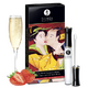 Блеск для губ 3 в 1 Shunga Oral Pleasure Gloss Клубника с шампанским, 10 мл