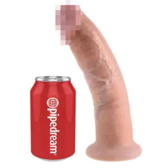 Большой фаллоимитатор на присоске PipeDream King Cock 22.9 см, телесный