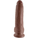Большой фаллоимитатор PipeDream King Cock 24.8 см, коричневый