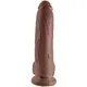 Большой фаллоимитатор PipeDream King Cock 24.8 см, коричневый