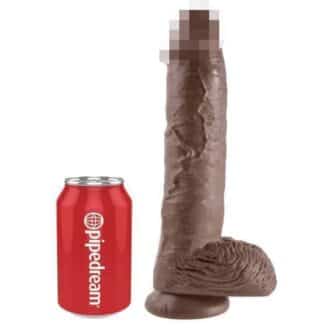 Большой фаллоимитатор PipeDream King Cock 26.7 см, коричневый