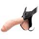 Большой страпон Pipedream Fetish Fantasy Extreme Hollow Strap-On, телесный 