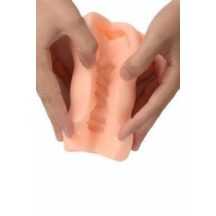 Реалистичный мастурбатор-вагина Real Woman Азиатка, телесный
