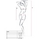 Мини-платье Passion BodyStocking OS, черный