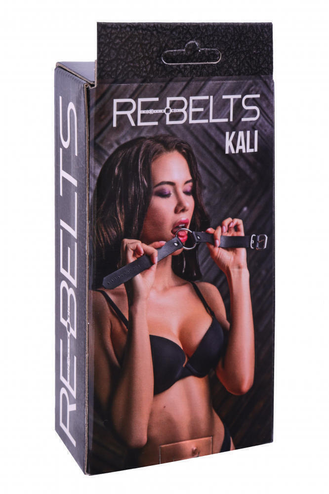 Чокер с кольцом Kali Rebelts, черный