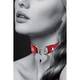 Чокер с замком-сердцем Bijoux Pour Toi, красный