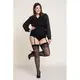 Чулки Gabriella Katia Plus Size XL/XXL, черные