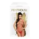 Чулок на тело Penthouse Body Search, красный, S-L