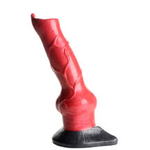 Фаллоимитатор XR Brands Creature Cocks Hell-Hound Canine 19 см, красный