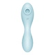 Вакуумно-волновой стимулятор и вибратор для точки G Satisfyer Curvy Trinity 5+, голубой