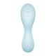 Вакуумно-волновой стимулятор и вибратор для точки G Satisfyer Curvy Trinity 5+, голубой
