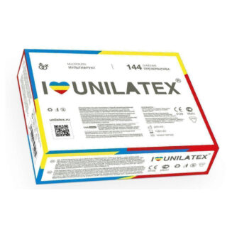 Презервативы ароматизированные Unilatex мультифрукт, 144 шт