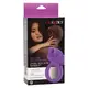 Виброкольцо с подхватом мошонки CalExotics Dual Rockin' Rabbit, фиолетовое