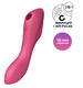 Вакуумно-волновой стимулятор и вибратор для точки G Satisfyer Curvy Trinity 3, красный