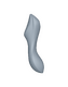 Вакуумно-волновой стимулятор и вибратор для точки G Satisfyer Curvy Trinity 3, серый