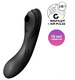 Вакуумно-волновой стимулятор и вибратор для точки G Satisfyer Curvy Trinity 4, чёрный