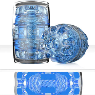 Двухсторонний мастурбатор Fleshlight Quickshot Turbo, бесцветный