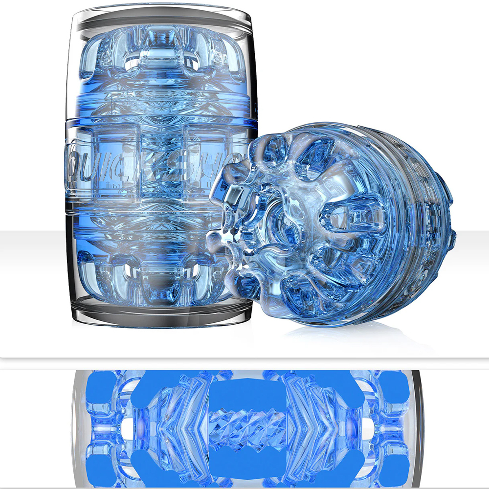 Двухсторонний мастурбатор Fleshlight Quickshot Turbo, бесцветный