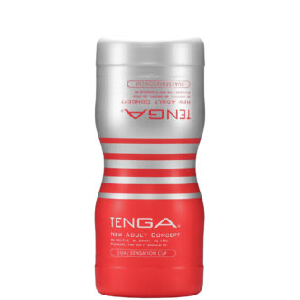 Двухсторонний мастурбатор Tenga Dual Sentation Cup, белый