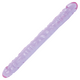 Двусторонний фаллоимитатор Doc Johnson Crystal Jellies Double Dong 44.5 см, фиолетовый