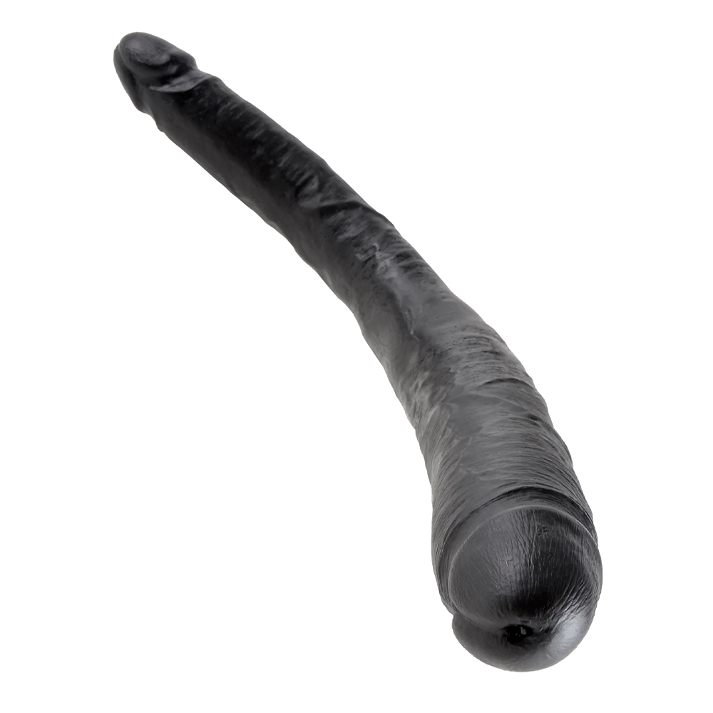 Двусторонний фаллоимитатор PipeDream King Cock 39.4 см, черный