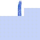 Двусторонний фаллоимитатор  Toyfa Basic 28.5 см, синий