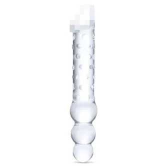 Двусторонний стимулятор Glas 30.5 см, бесцветный