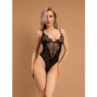 Боди с V-образным вырезом Le Frivole Muse L-XL, чёрное