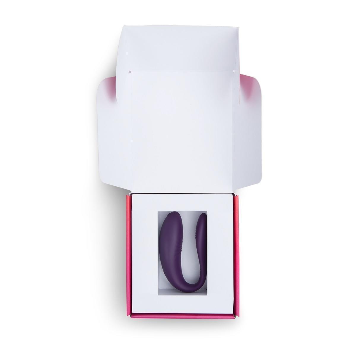 Вибромассажер для пар We-Vibe Unite 2.0 с пультом ДУ, фиолетовый