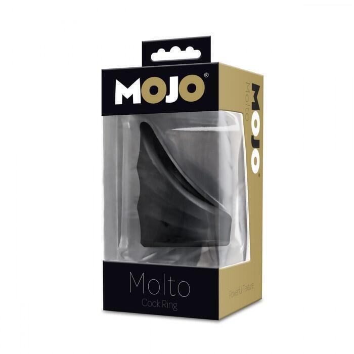 Эрекционное кольцо Mojo Molto, черный