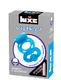 Эрекционное кольцо с вибрацией Luxe Vibro Дьявол в доспехах + презерватив, голубое