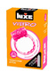 Виброкольцо Luxe Vibro Техасский Бутон + презерватив, розовое